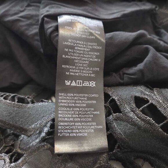 Plus 3X Anthropologie The Somerset maxi dress faux leather embroidered edition - Picture 7 of 12